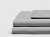 "Lived-in" Washed Cotton Percale Sheet Set