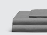 "Lived-in" Washed Cotton Percale Sheet Set