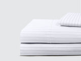 "Lived-in" Washed Cotton Percale Sheet Set