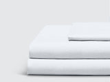 "Lived-in" Washed Cotton Percale Sheet Set
