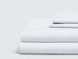 "Lived-in" Washed Cotton Percale Sheet Set