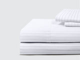 "Lived-in" Washed Cotton Percale Sheet Set