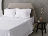 "Lived-in" Washed Cotton Percale Sheet Set