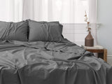 "Lived-in" Washed Cotton Percale Sheet Set