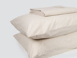 "Lived-in" Washed Cotton Percale Sheet Set