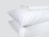 "Lived-in" Washed Cotton Percale Sheet Set